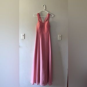 Azazie Coral Jane Bridesmaid’s Dress